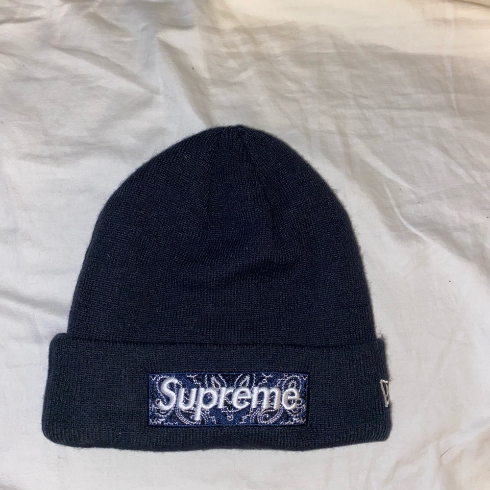 Supreme bandana bogo beanie